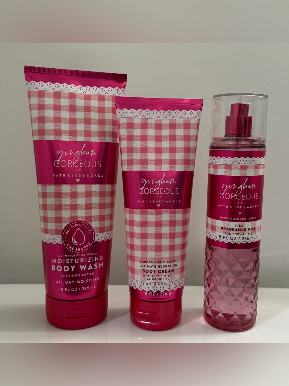 Gingham gorgeous set